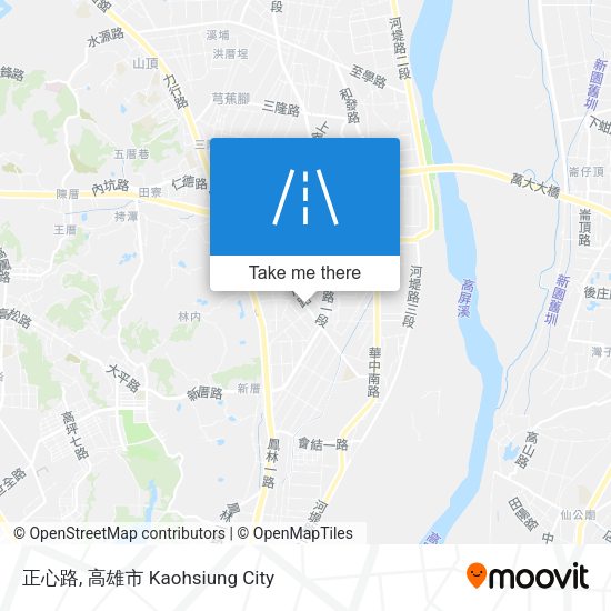 正心路 map