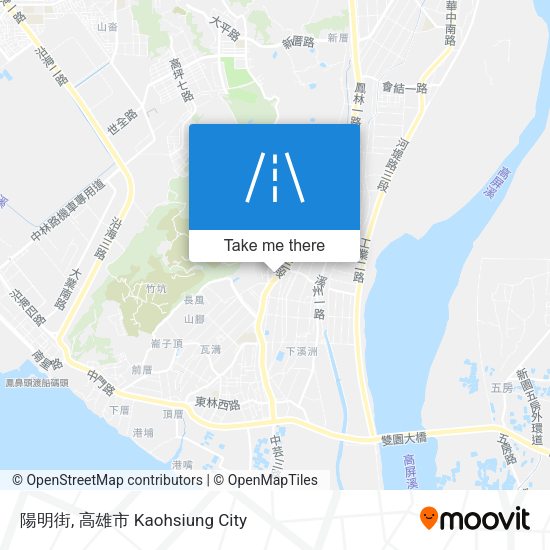 陽明街 map