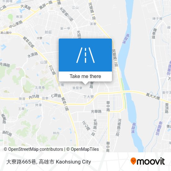 大寮路665巷 map