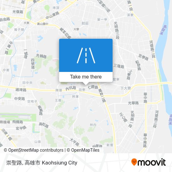 崇聖路 map