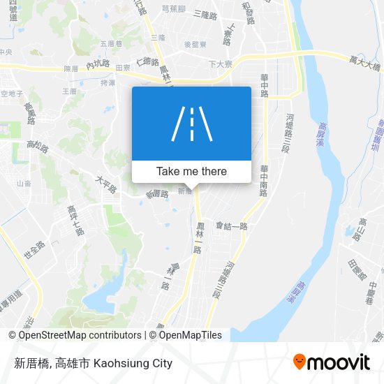 新厝橋地圖