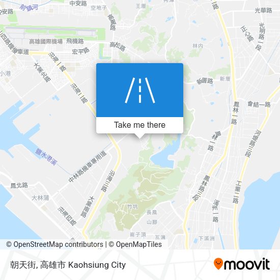朝天街 map
