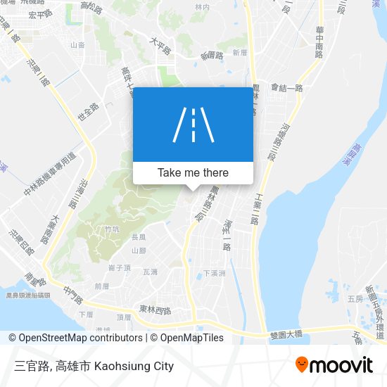 三官路 map