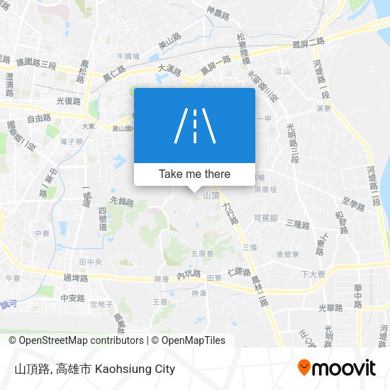 山頂路 map