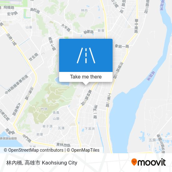 林內橋地圖