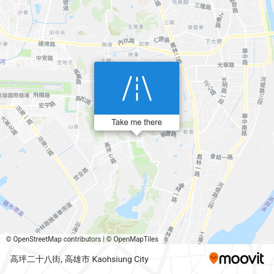 高坪二十八街 map