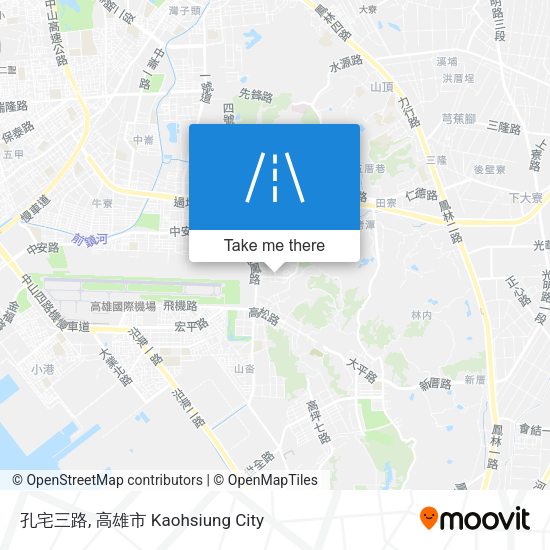 孔宅三路地圖