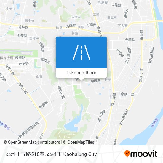 高坪十五路518巷地圖
