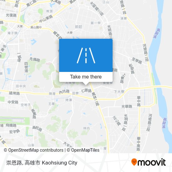 崇恩路 map
