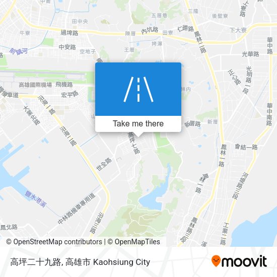 高坪二十九路地圖