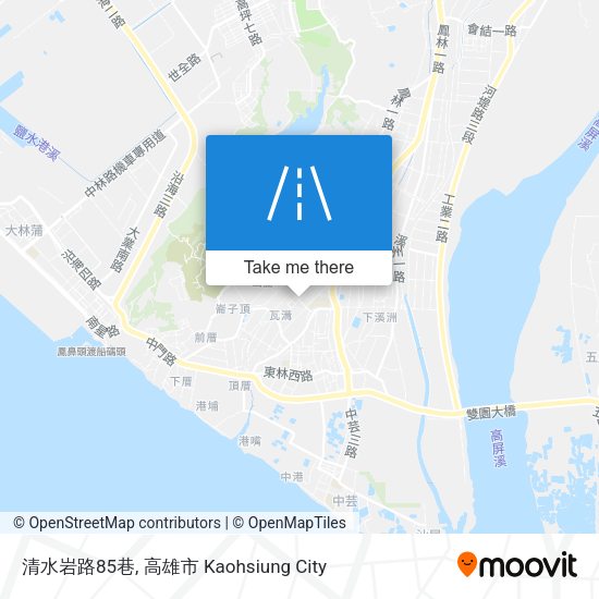 清水岩路85巷 map