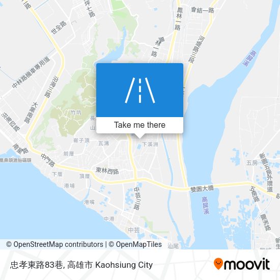 忠孝東路83巷地圖