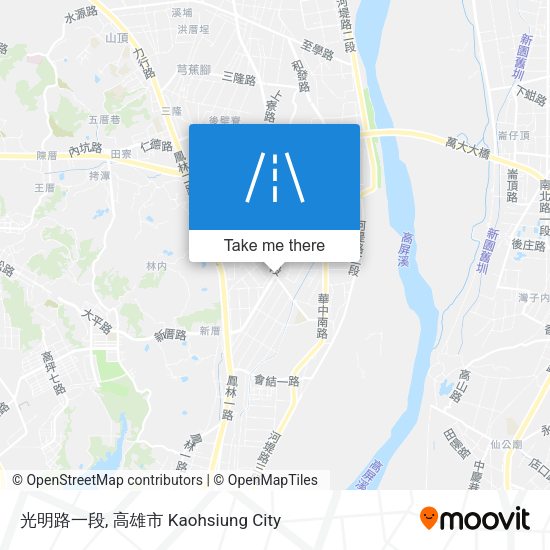 光明路一段地圖