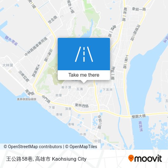 王公路58巷 map