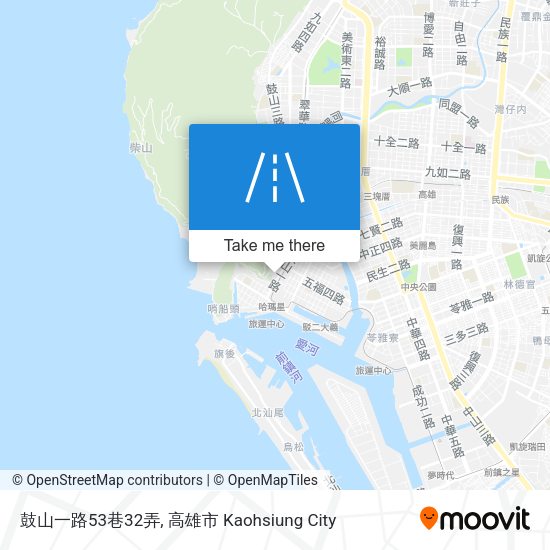 鼓山一路53巷32弄地圖
