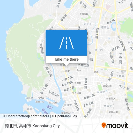 德北街地圖