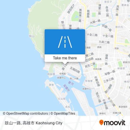 鼓山一路 map