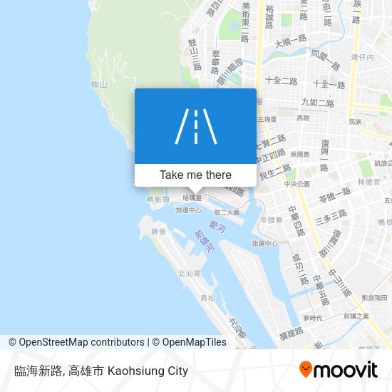 臨海新路 map