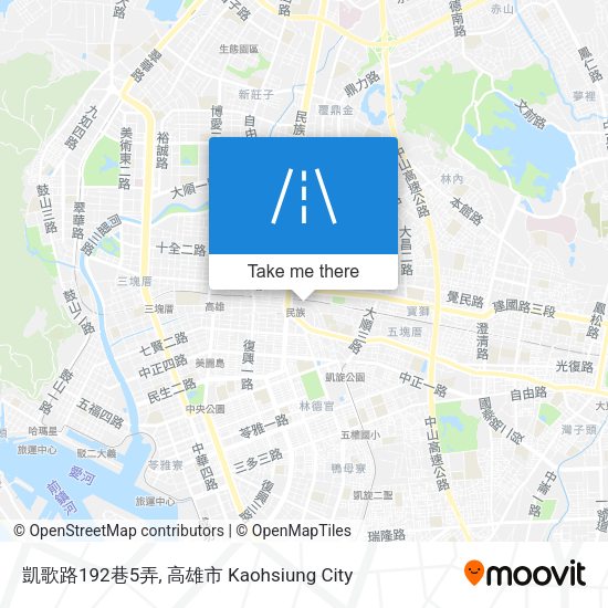 凱歌路192巷5弄 map