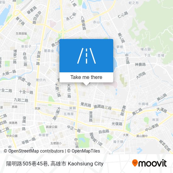 陽明路505巷45巷 map