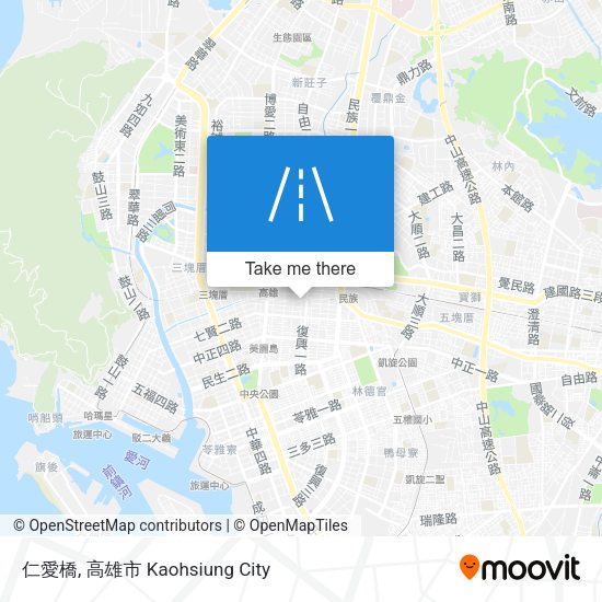 仁愛橋地圖