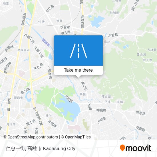 仁忠一街 map