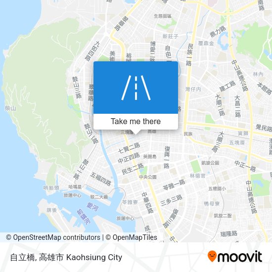 自立橋 map
