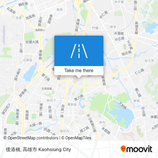 後港橋地圖