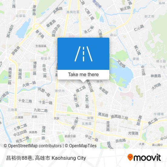 昌裕街88巷 map