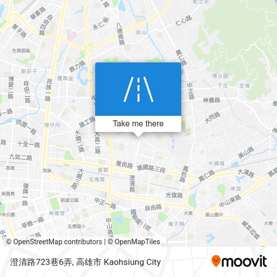 澄清路723巷6弄 map