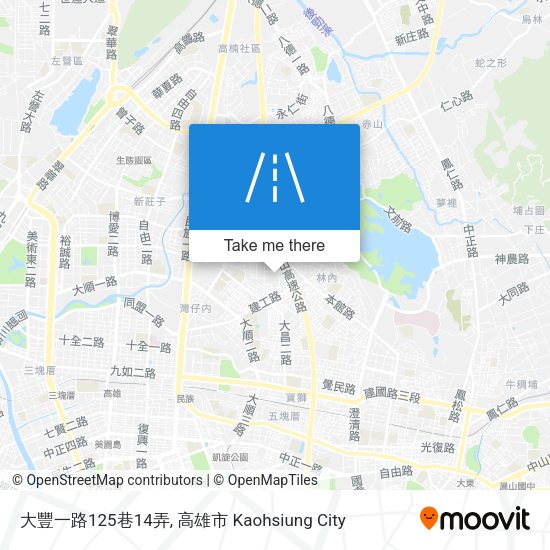 大豐一路125巷14弄地圖