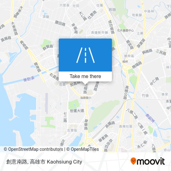 創意南路地圖