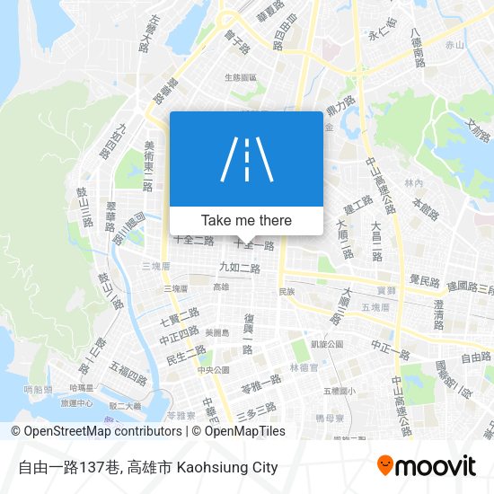 自由一路137巷 map
