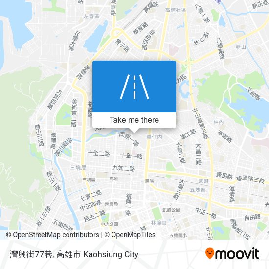 灣興街77巷 map