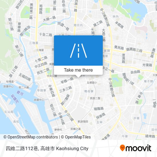 四維二路112巷 map