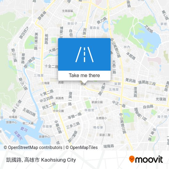 凱國路地圖