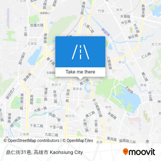 鼎仁街31巷地圖