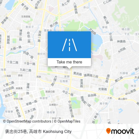 褒忠街25巷地圖