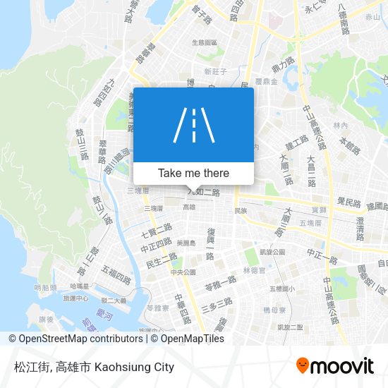 松江街地圖