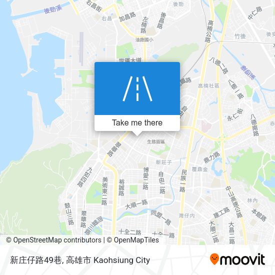 新庄仔路49巷地圖