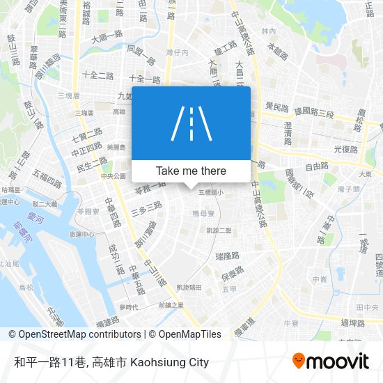 和平一路11巷 map