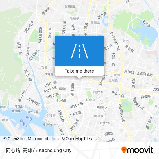 同心路 map