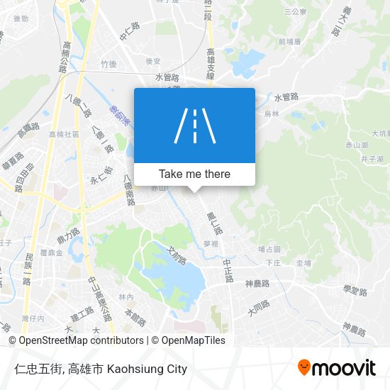 仁忠五街 map