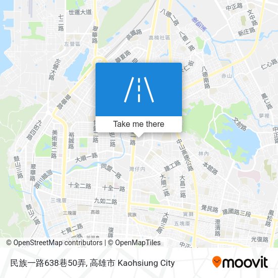民族一路638巷50弄地圖