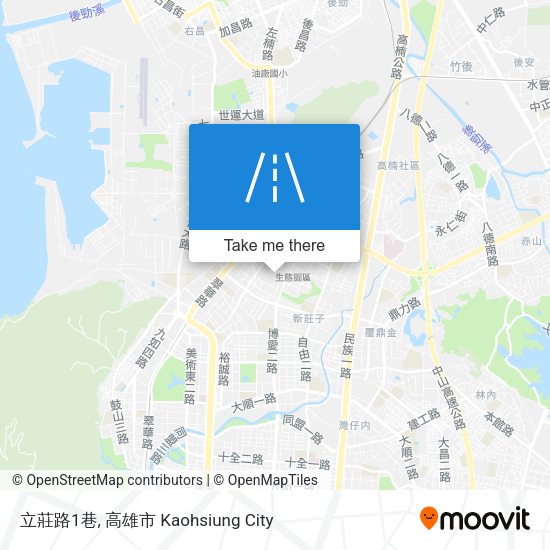 立莊路1巷 map
