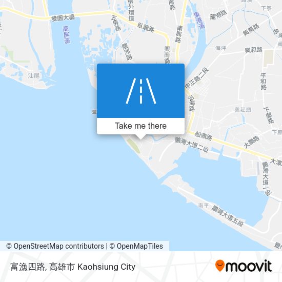 富漁四路 map