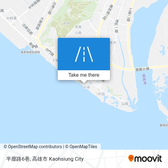半廍路6巷 map