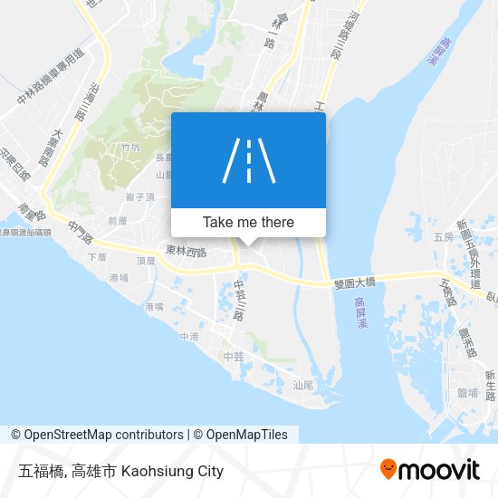 五福橋地圖