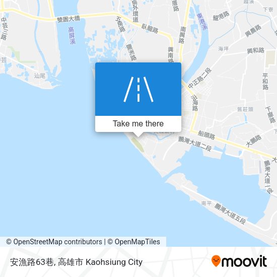 安漁路63巷地圖