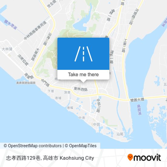 忠孝西路129巷 map
